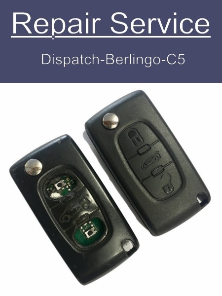 Citroen Dispatch Berlingo C5 Key Repair Service